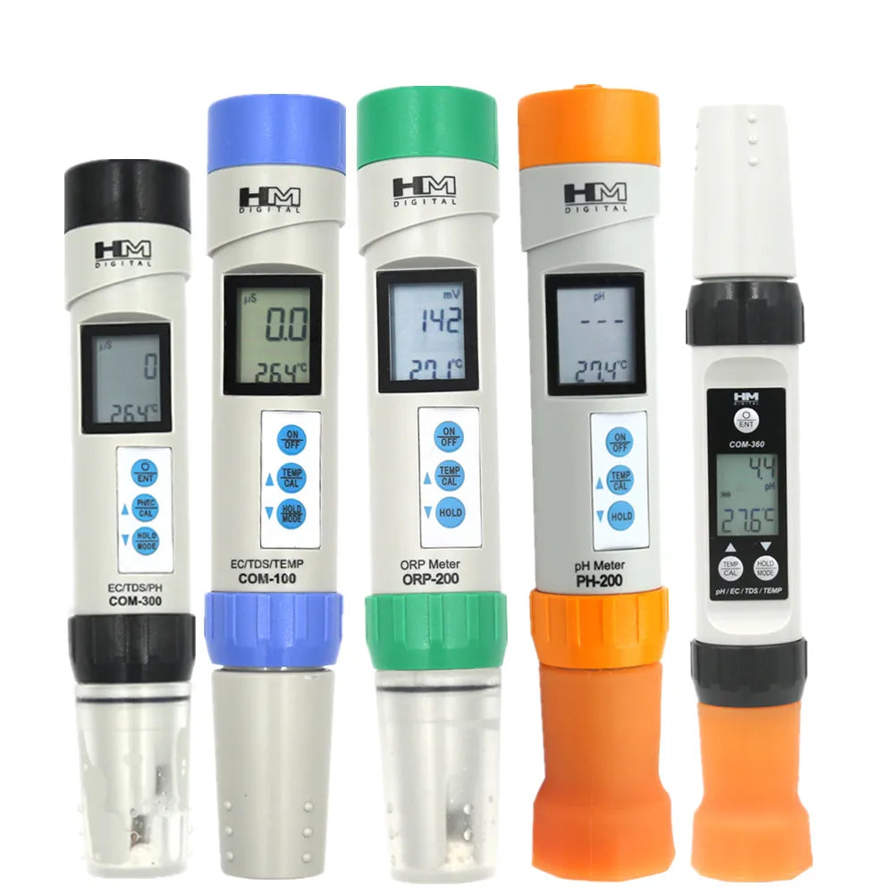 New HM 2 /3 /4 in 1 Digital PH Meter TDS EC Temp PH Meter Water Quality Tester Measurement Tool for Drinking Hydroponic Aquarium